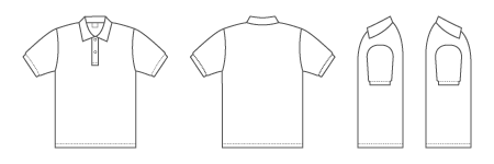 ポロシャツ（ポケット無し）
