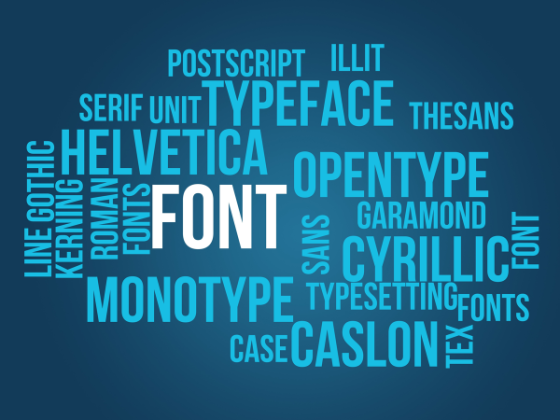 オリジナルTシャツのデザインを作成する上で押さえておきたいフォントの基礎知識・その2
