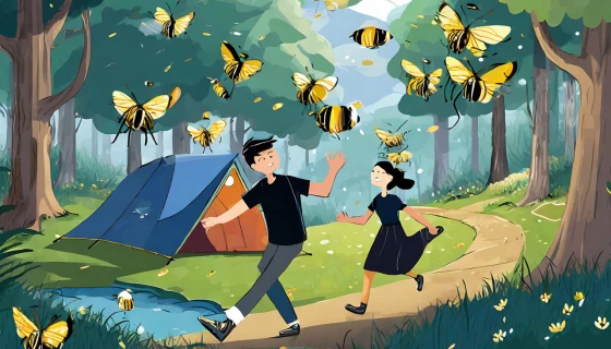 【夏のアウトドア必見】虫除け対策に効果的なTシャツの色とデザイン