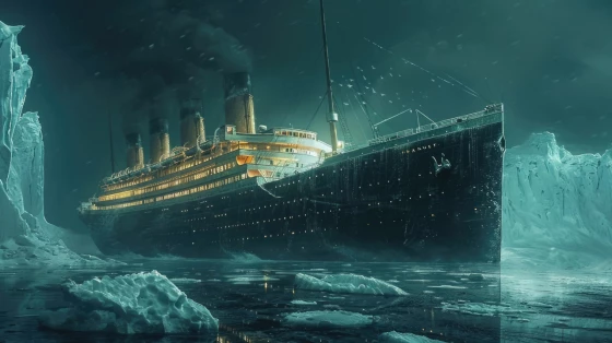 タイタニック号はどのように沈没したのか？原因とプロセスを最新理論で考察