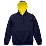 ネイビー／ブレージングイエロー