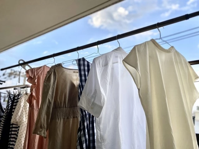 洗濯物を外干しする時のポイント